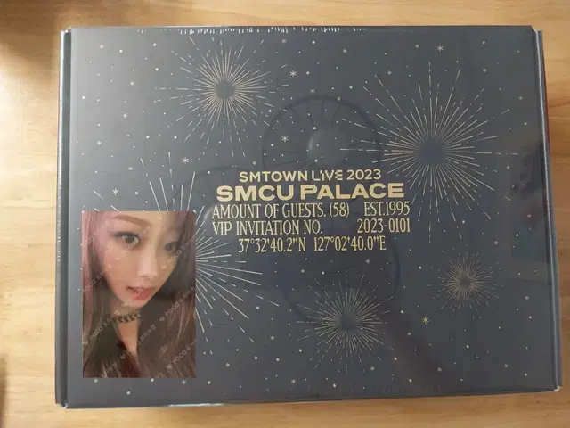 [미개봉/희귀] 에스파 지젤 smcu smtown 2023 웰컴키트 포카