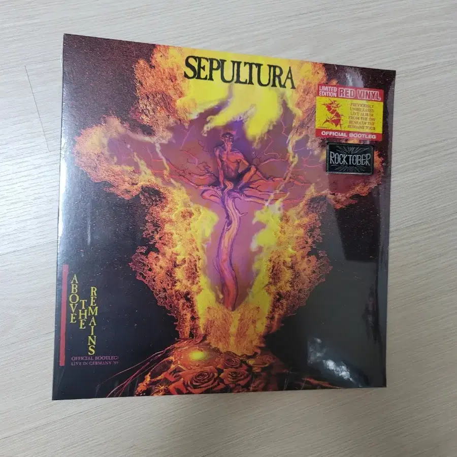 SEPULTURA 1989 LIVE LP 리미티드 에디션