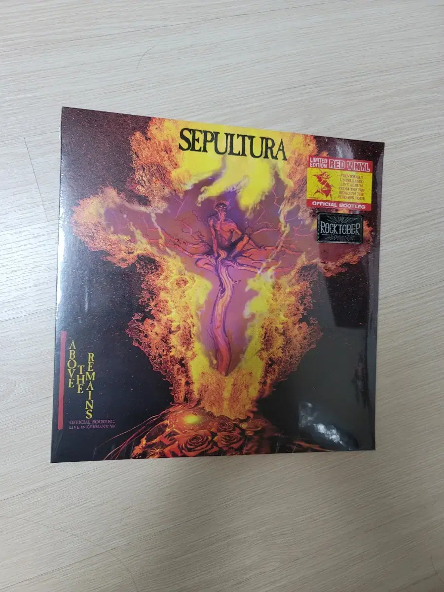 SEPULTURA 1989 LIVE LP 리미티드 에디션