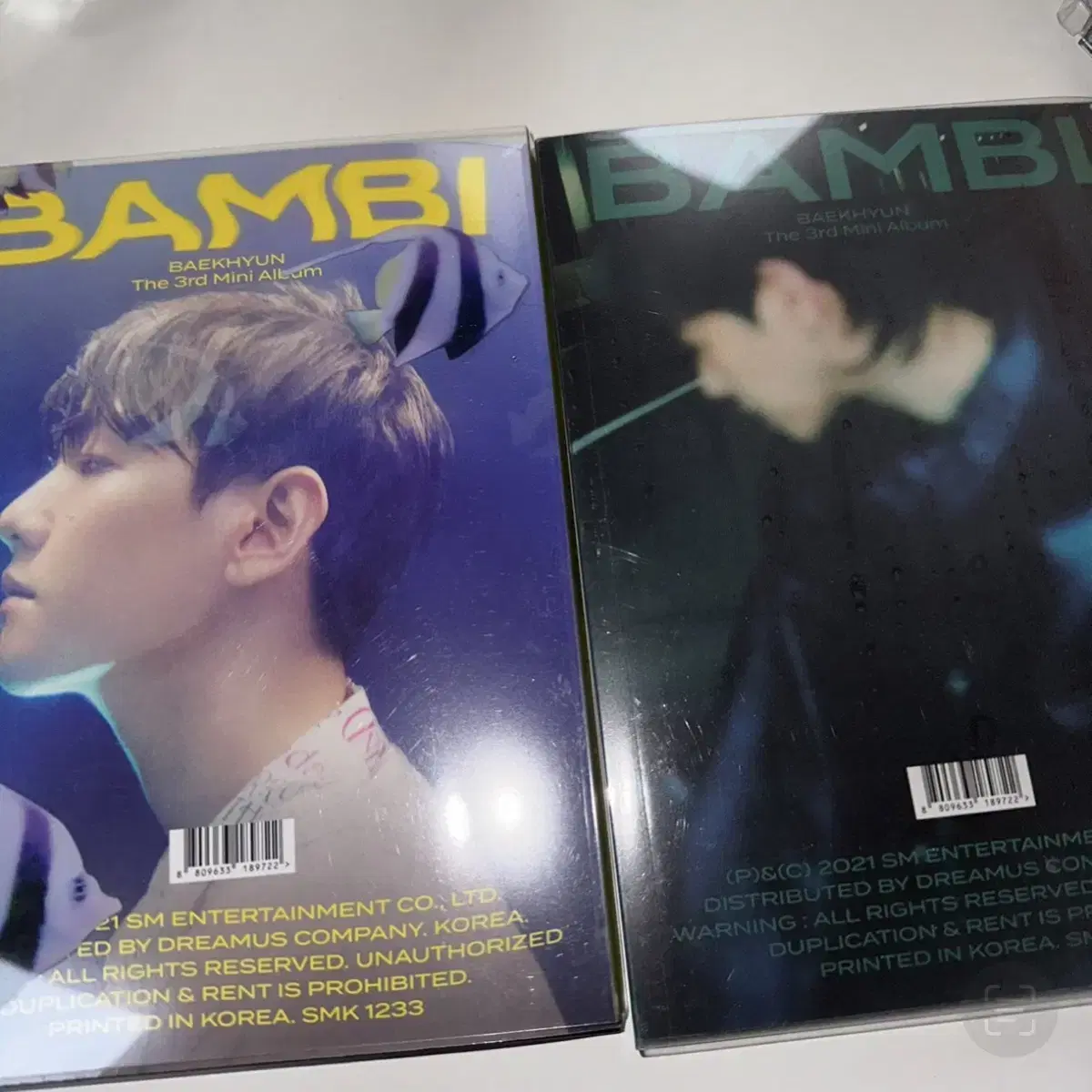 Baekhyun bamby 2 unsealed albums