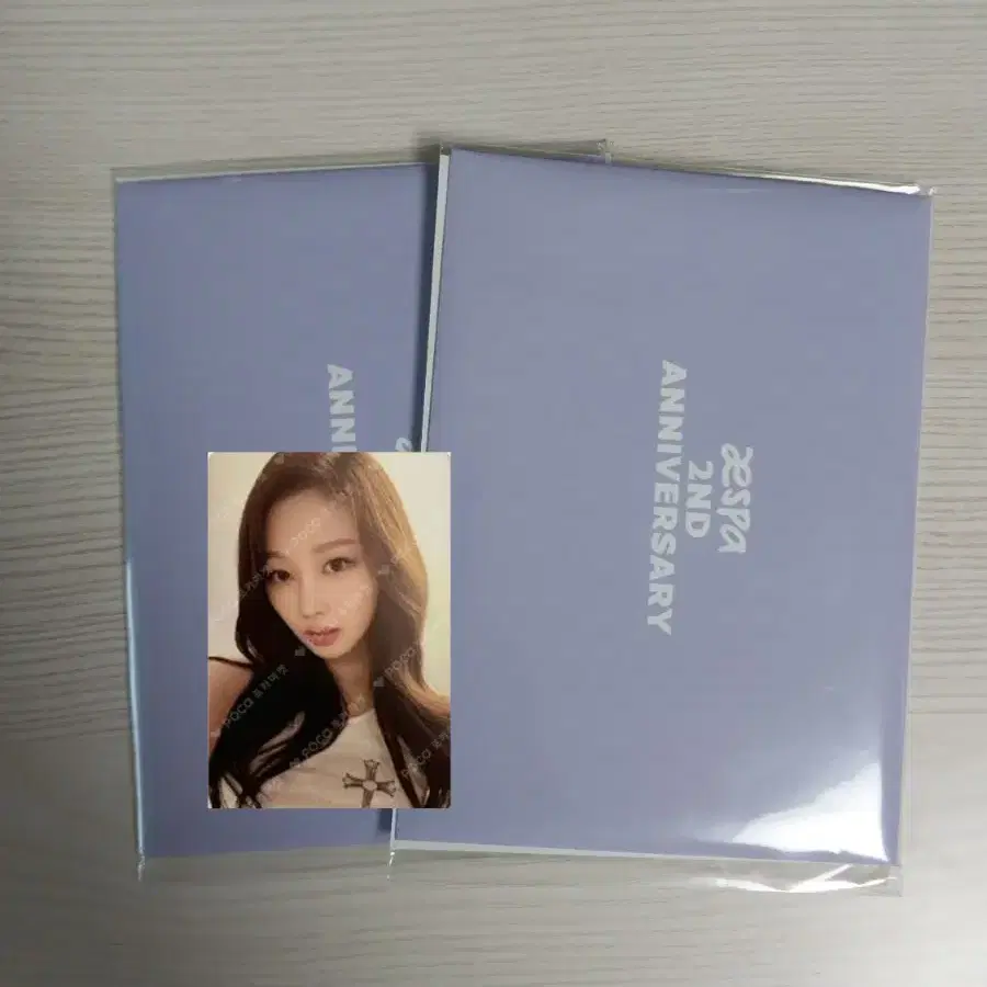 미개봉]에스파 지젤 2주년 엠디 MD birthday card 생일 포카