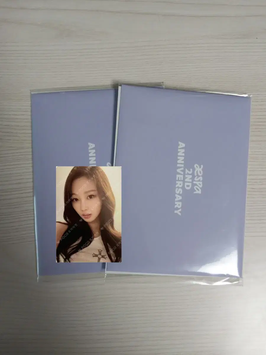 미개봉]에스파 지젤 2주년 엠디 MD birthday card 생일 포카