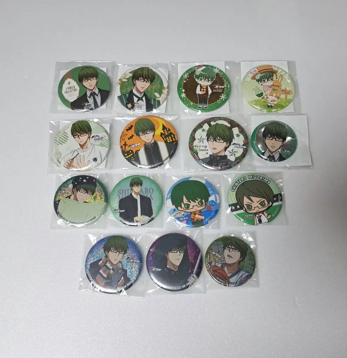 Kuroko's Basketball Kunon Midorima Can Badge Goods in Bulk