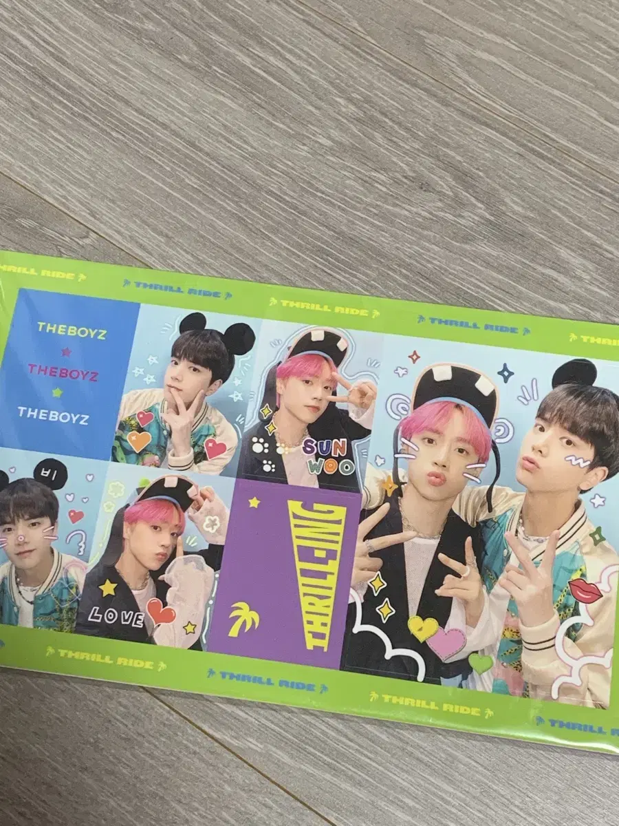 The Boyz Thrill Ride sticker photo set sticker 