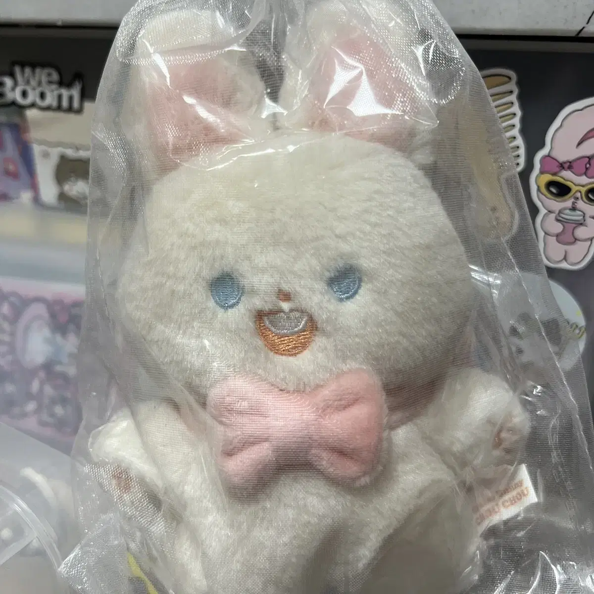 Rayon Fancy Cream Rabbit Shushu Doll