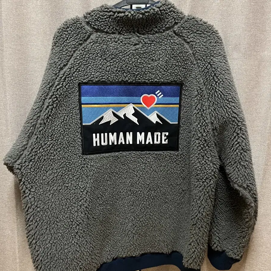 휴먼메이드 human made 아웃도어 양털 후리스 자켓