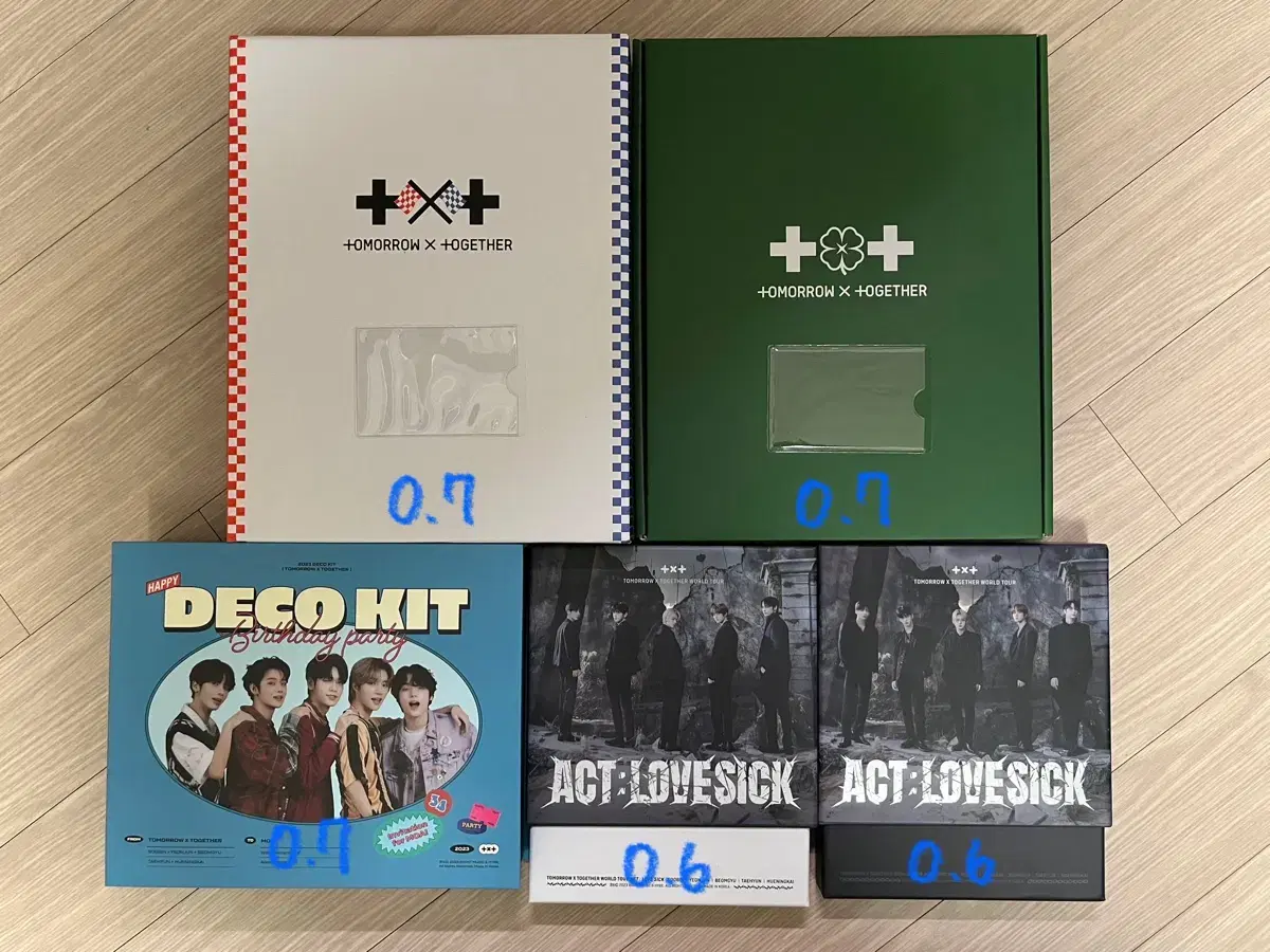 TXT Memories Membership kit season's greetings Deco Kit DVD Transfer