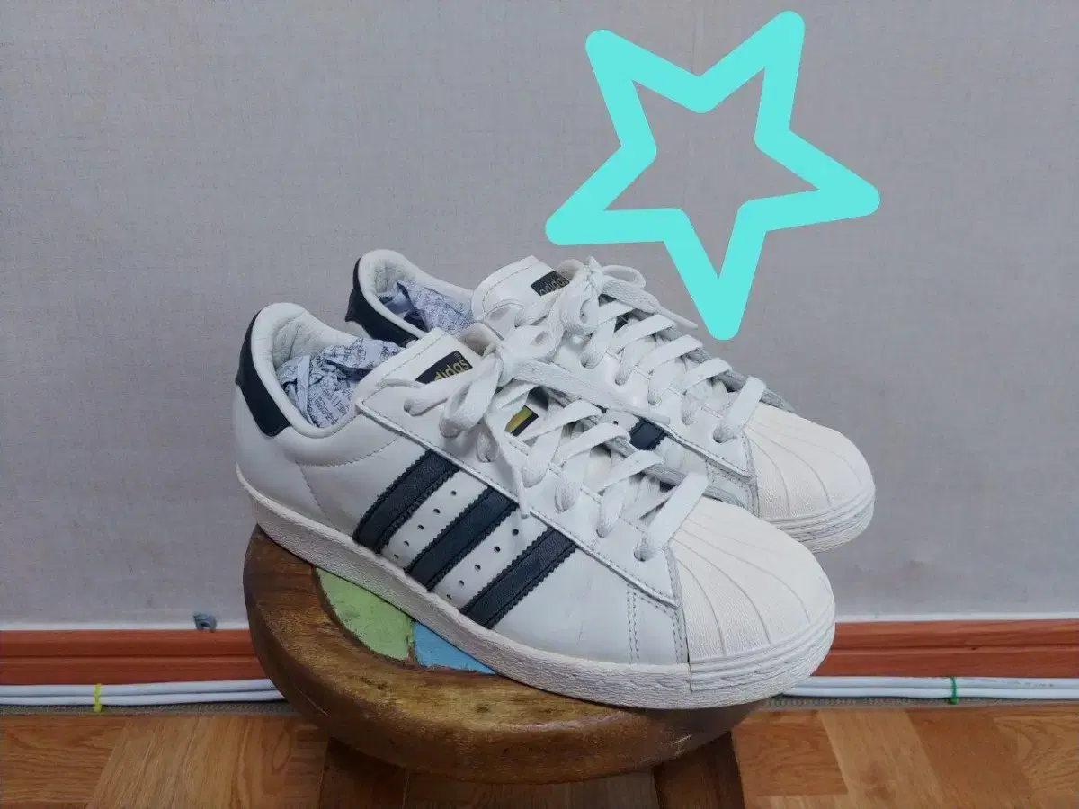 240 ) ADIDAS (아디다스) 정품 여성 80s 슈퍼스타 운동화