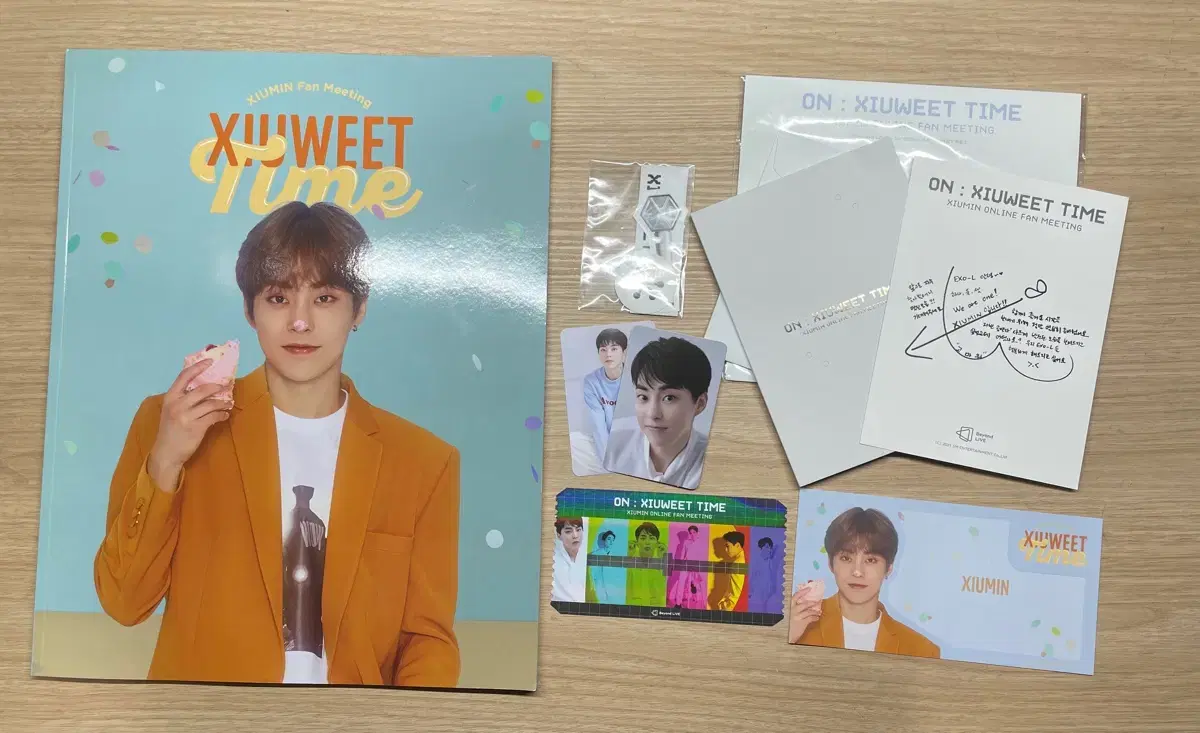 Xiumin Sweettime fanmeeting MD WTS