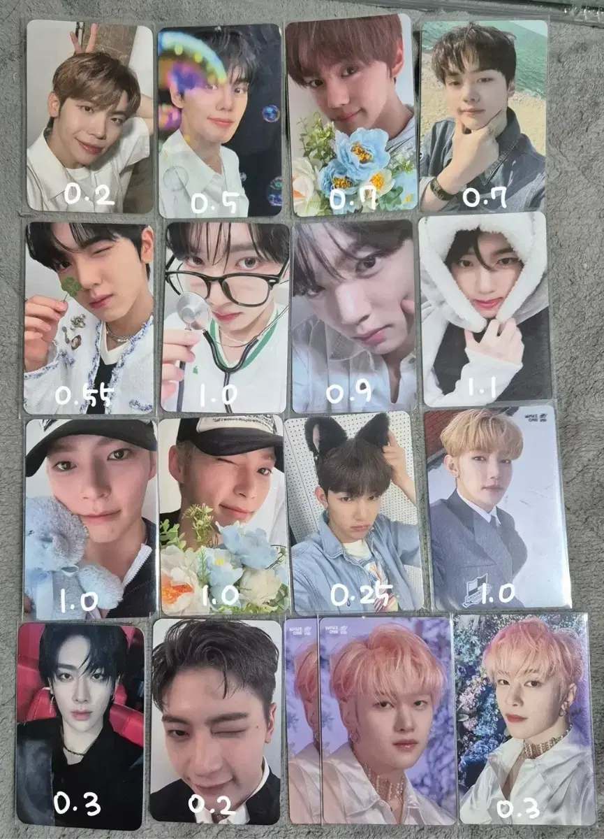 zb1 zerobaseone photocard bulk hanbin jiung hao matthew taerae ricky gyu bin gunwook yujin