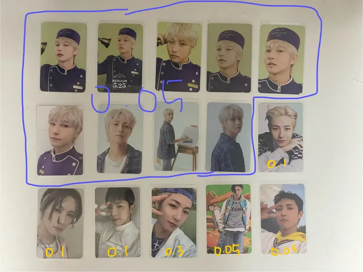 NCT Dream renjun photocard sell Completely affordable ㅇDuplicate photocard Zhengling