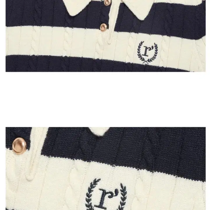 로라로라 반팔니트 HALF SLEEVE BOARDER KNIT