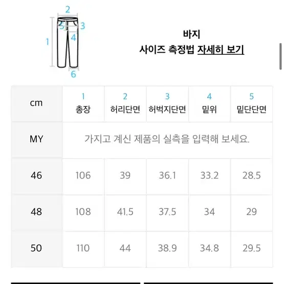 마틴플랜 팬츠