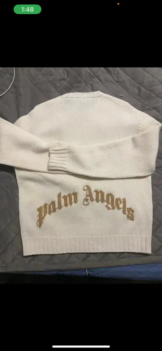 Palm Angels Back Logo Knit