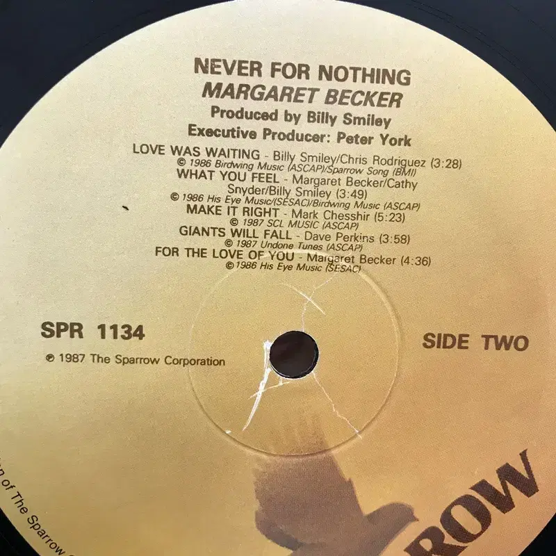 MARGARET BEGKER  LP / AA2496