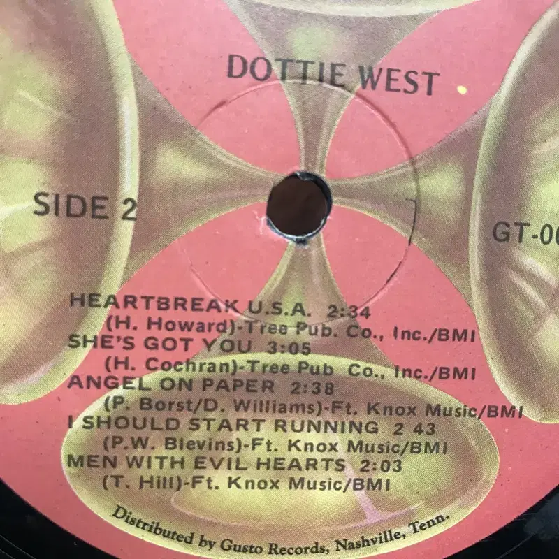 DOTTIE WEST  LP / AA2521