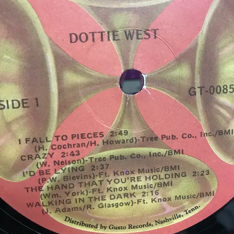 DOTTIE WEST  LP / AA2521