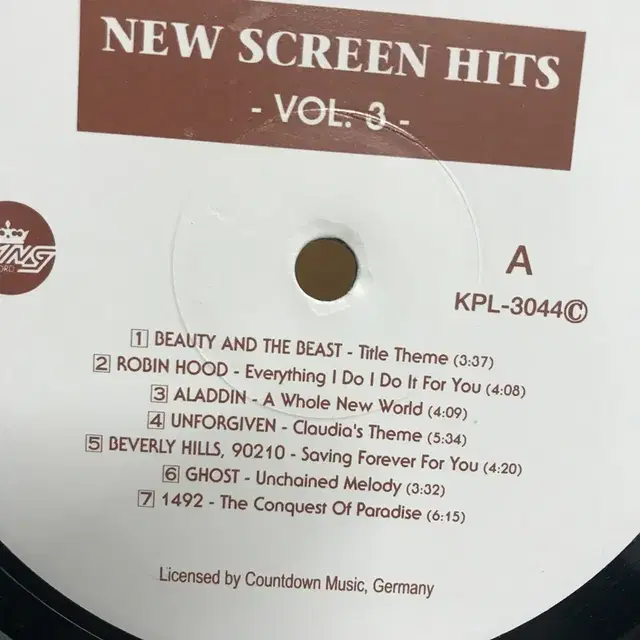 NEW SCREEN HITS LP / C1295