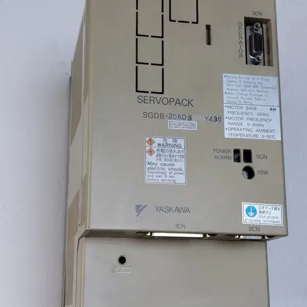 YASKAWA SGDB-20ADSY436 SERVOPACK 야스카와 서보