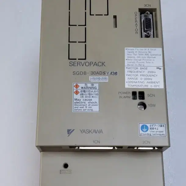 YASKAWA SGDB-30ADSY436 SERVOPACK 야스카와 서보