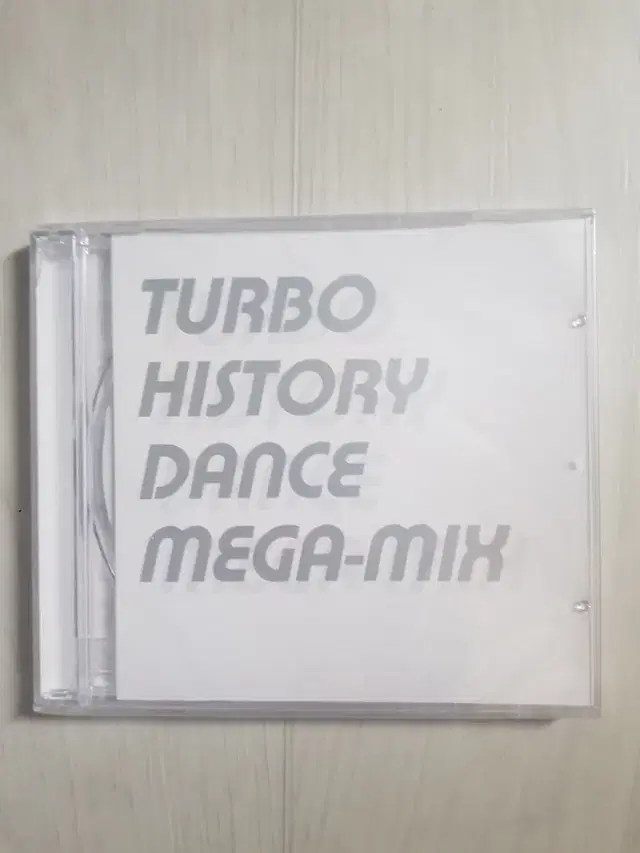 터보 History dance mega mix 미개봉cd 김종국 마이키