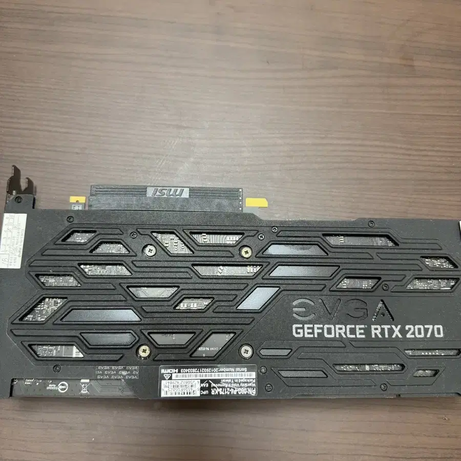 EVGA rtx2070 그래픽 카드