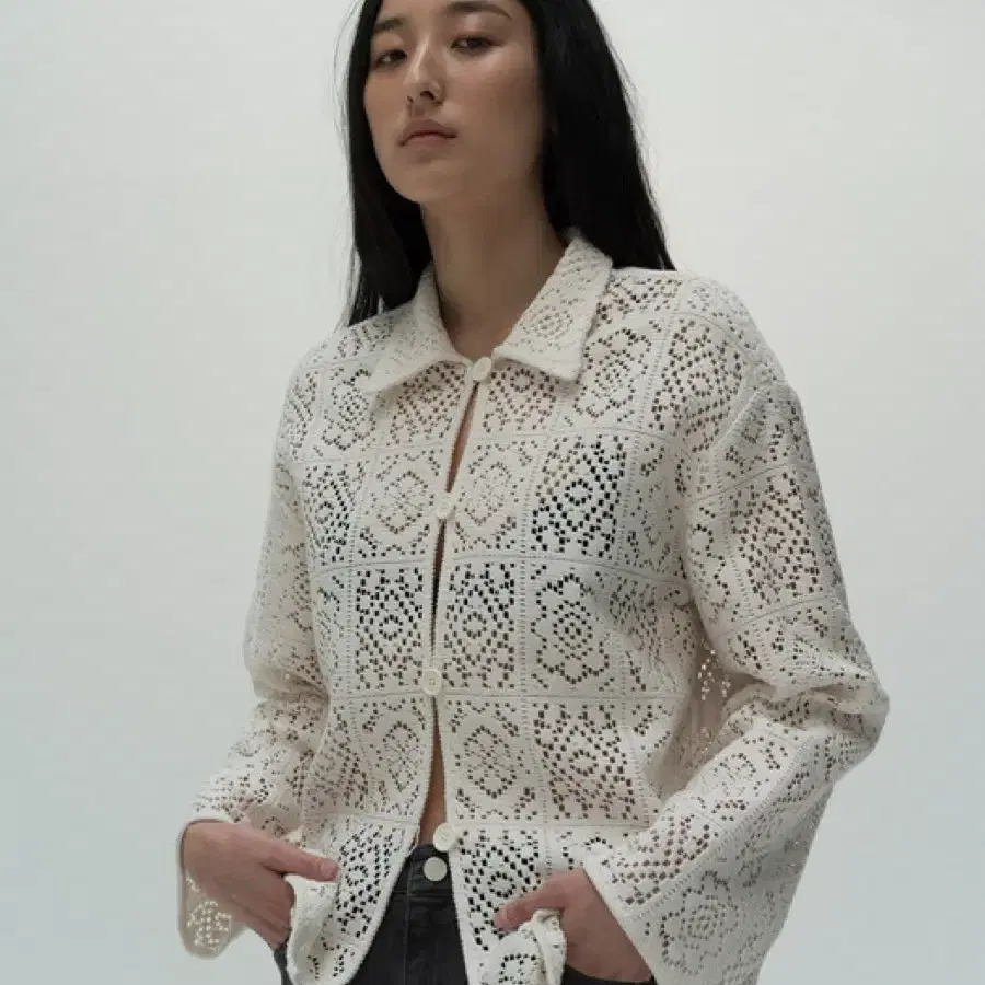 Amomento crochet jacket 아모멘토 크로세 자켓 구매합니