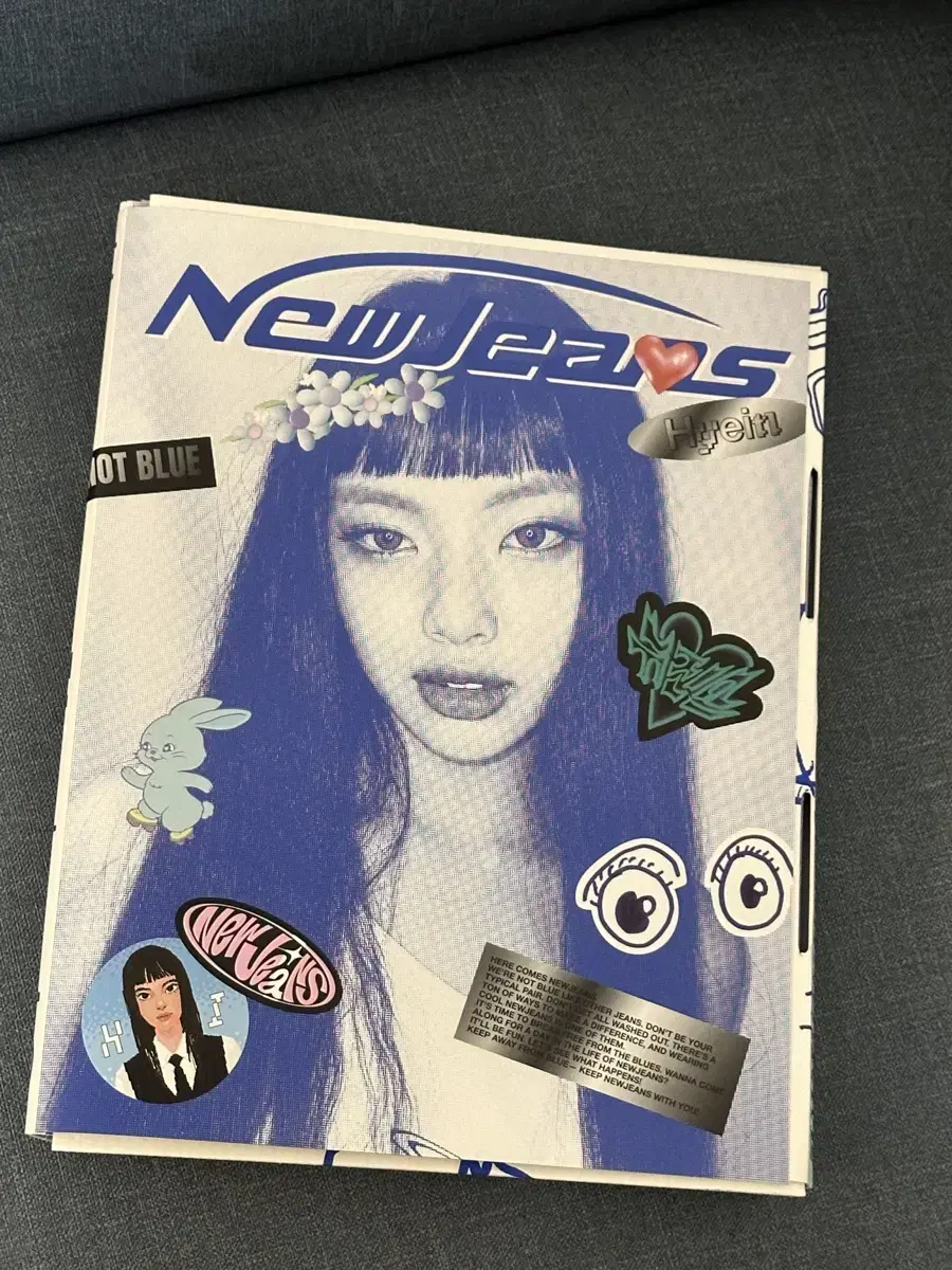 New Jeans hyein Full Set of Bluebooks