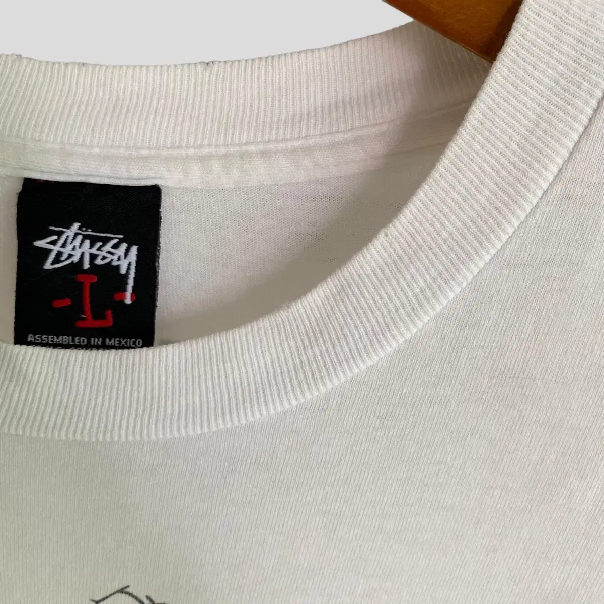 (L)2009 Stussy x Ghost 스투시 반팔티셔츠