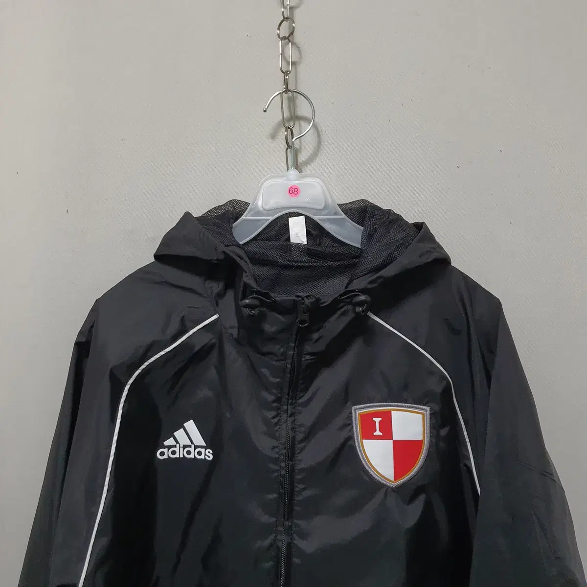 E-68 adidas Men's Spring and Autumn Core 18 Rain Jacket XL '19