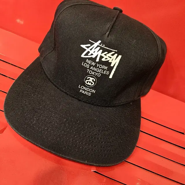 STUSSY 스투시 스냅백 Free size