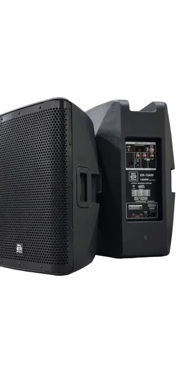 JBL eon615 못지않은 액티브 앰프 내장형 스피커 ER-15AW