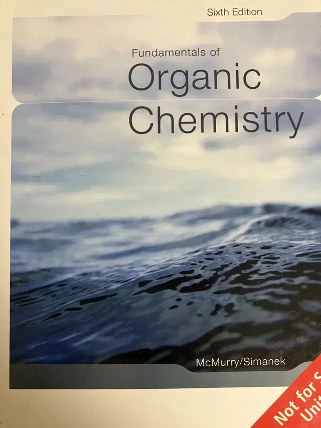 유기 화학 organic chemistry 원서 6판