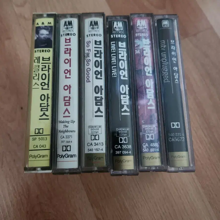 브라이언 아담스 테이프 일괄5만원