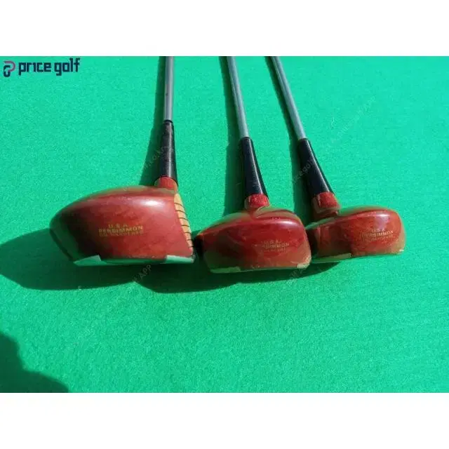 Honma PERSIMMON OIL HARDENED 나무헤드1번3번...