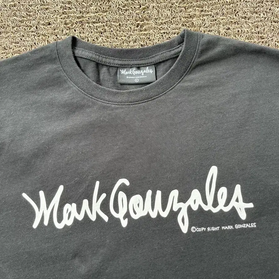 Markgonzales 마크곤잘레스 sign logo 빈티지 반팔