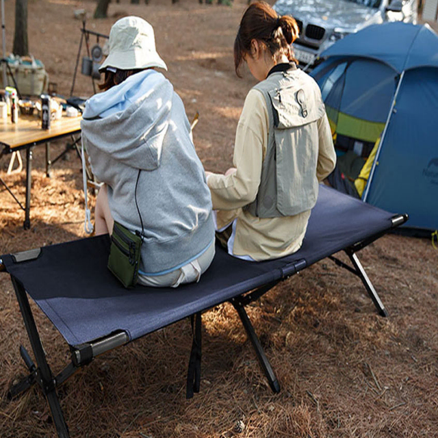 감성캠핑 접이식 휴대용 야전 침대