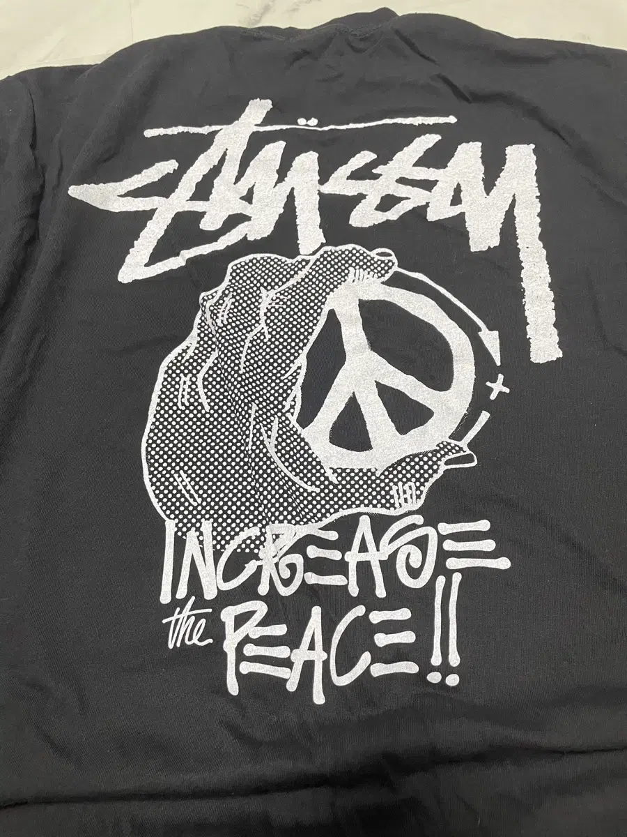 Stussy Peacehand Black XL