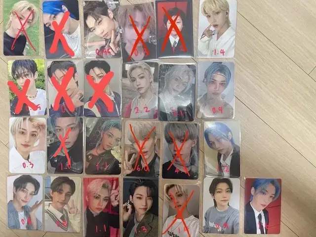 스키즈 필릭스 현진 방찬 창빈 포카 양도 일괄 skz wts pc