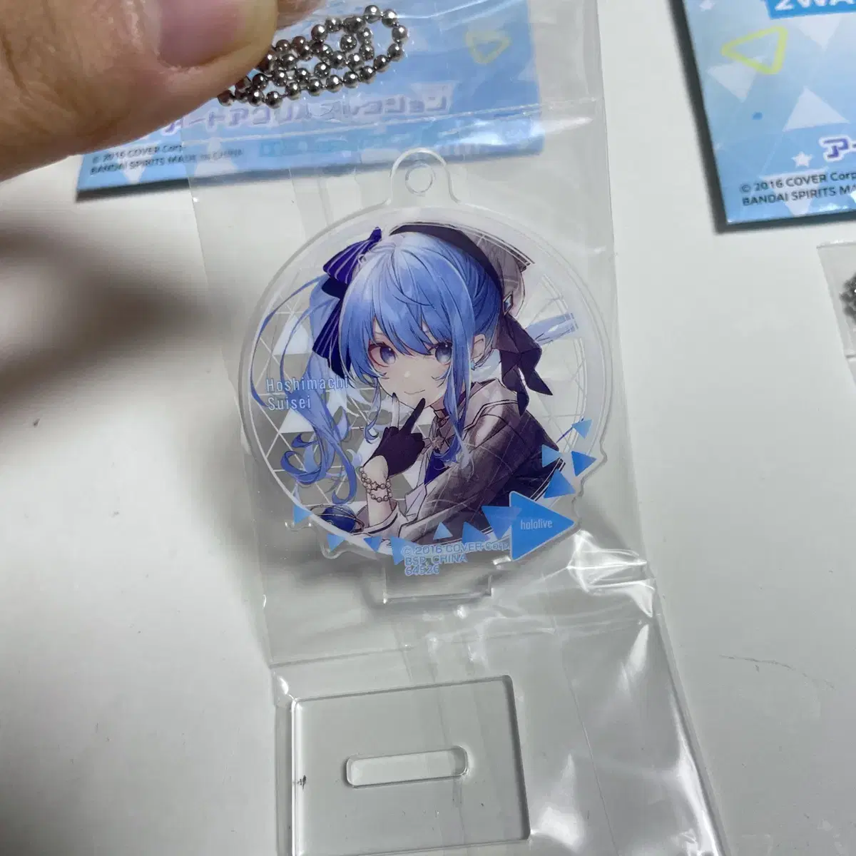 Hololive Suisei Yuzuki Choco acrylic keyring Stand First Lottery Ichibankuji