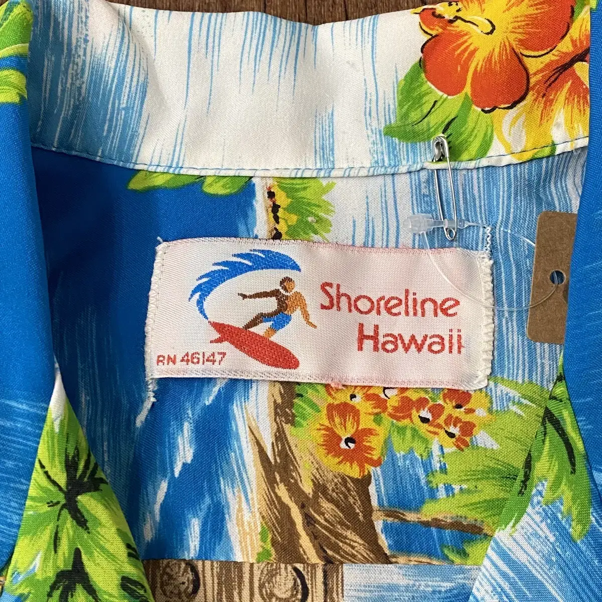 Shoreline hawaii 빈티지 오리지널 하와이안셔츠