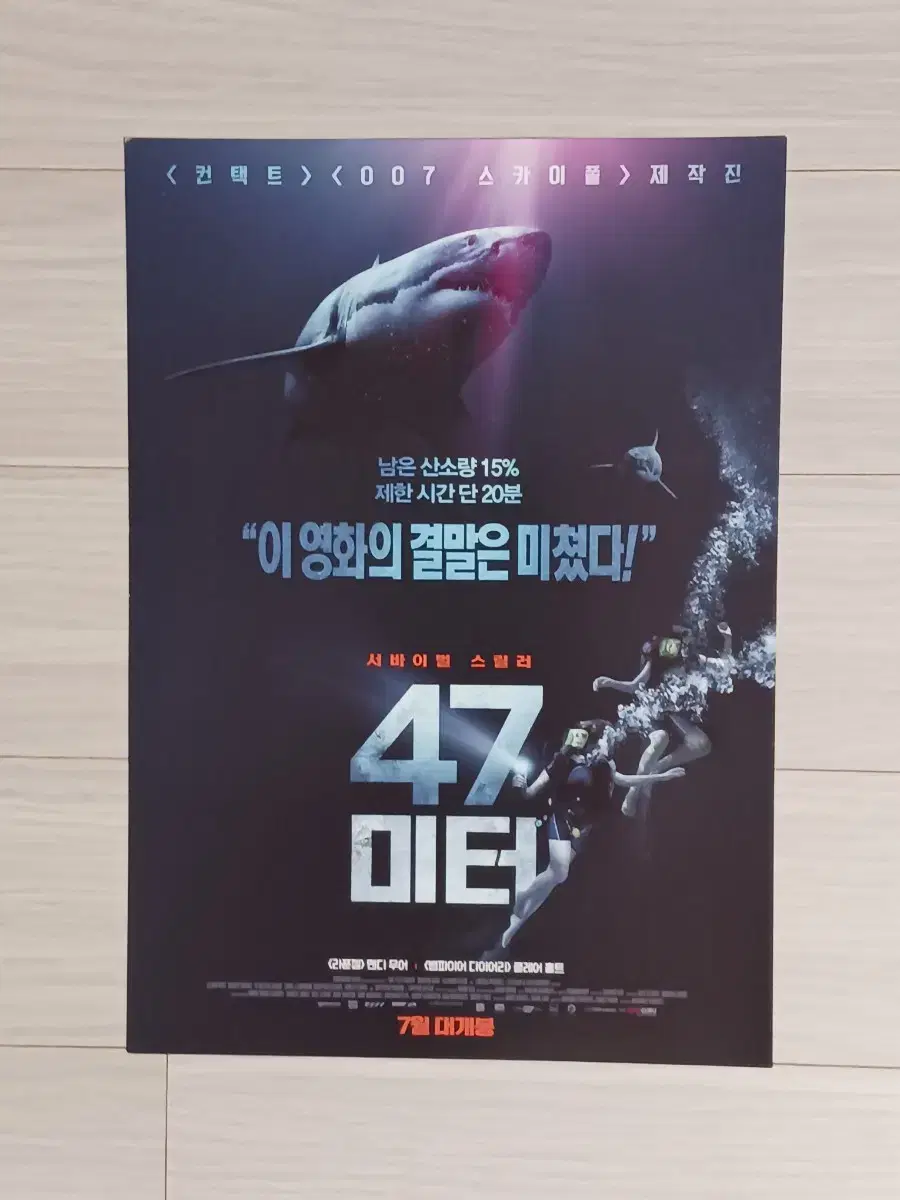 맨디무어 클레어홀트 47미터1(2017년)전단지