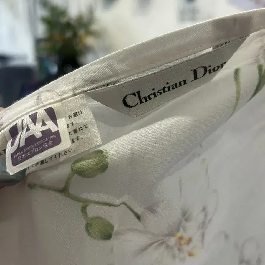 디올 앞치마 christian dior apron