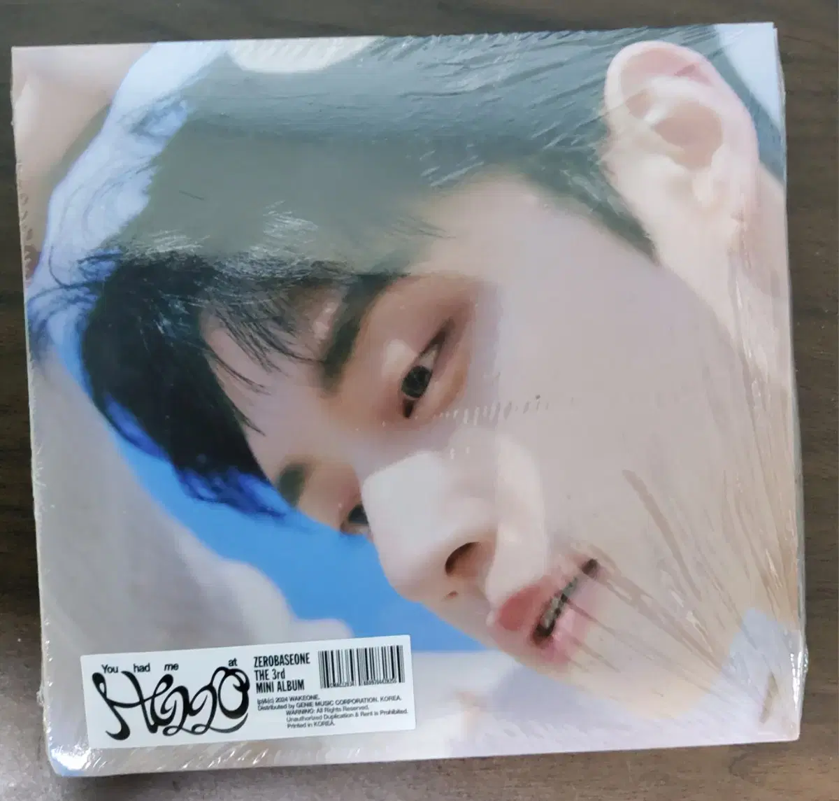 ZB1 kim jiwoong digipack sealed WTS