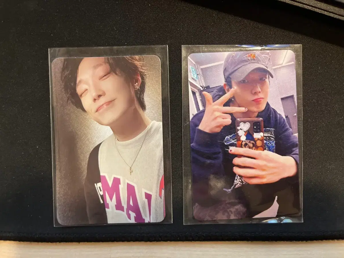 bobby photocard bobby makestar bobby with muu photocard