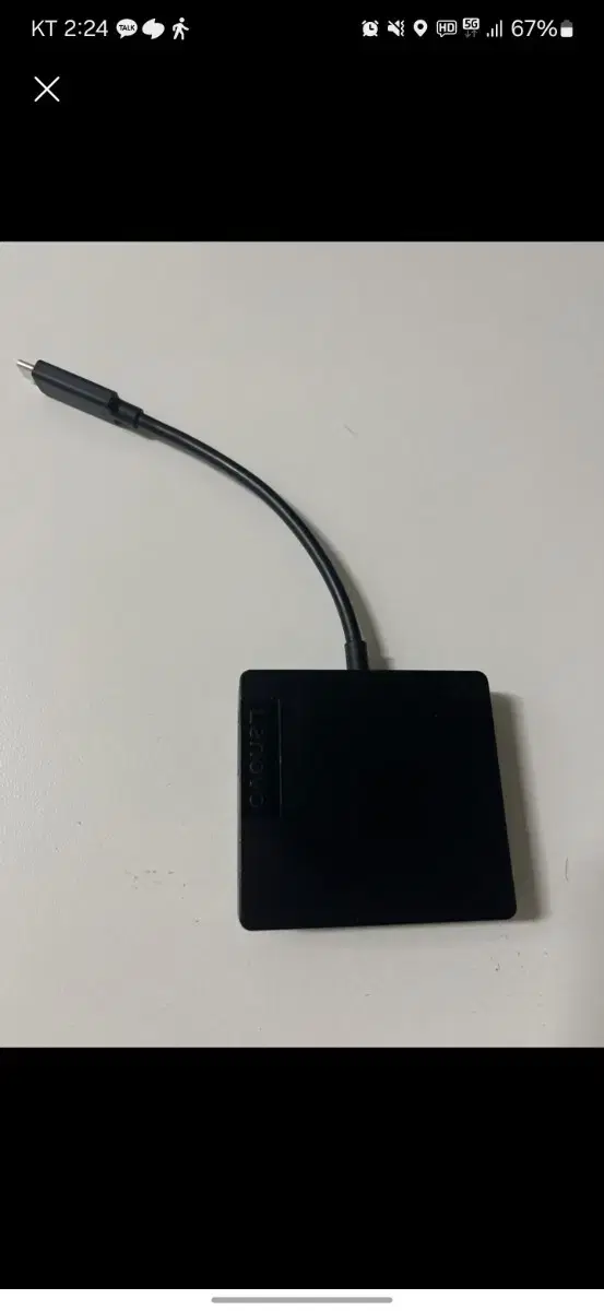 레노버 USB C travel hub 정품