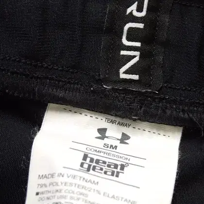 언더아머 RUN HEATGEAR 폴리스판 레깅스