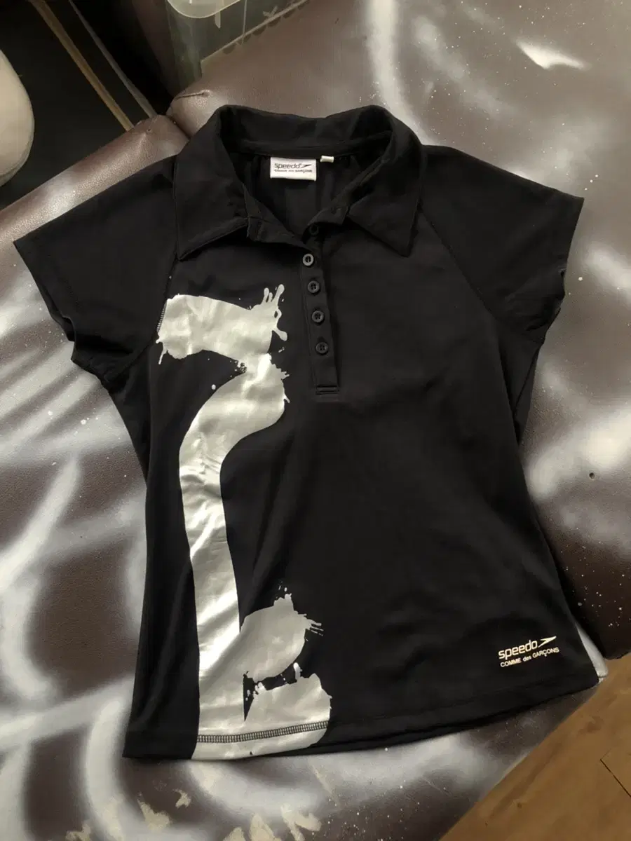 RARE 2008 Comme des Garçons X Speedo Shirt S