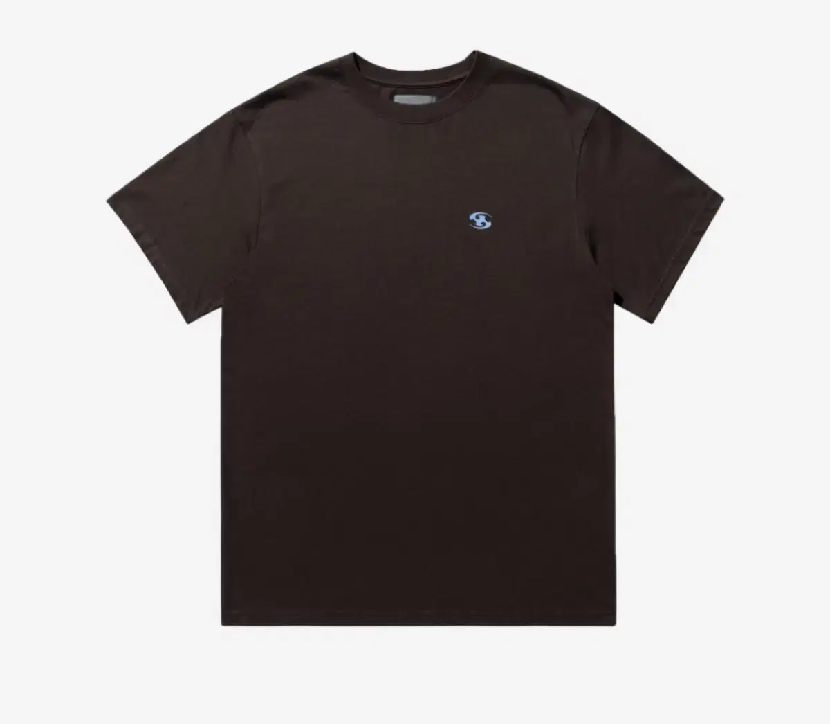 23SS-New) San San Gear Logo Short Sleeve T-Shirt Brown (1)