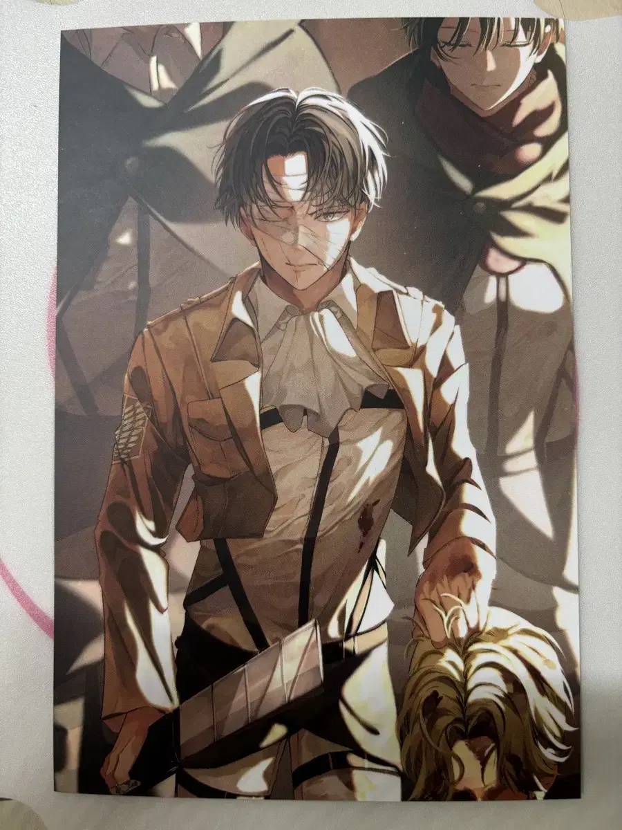 Spear,Jin,Chainsaw Man postcards for sale